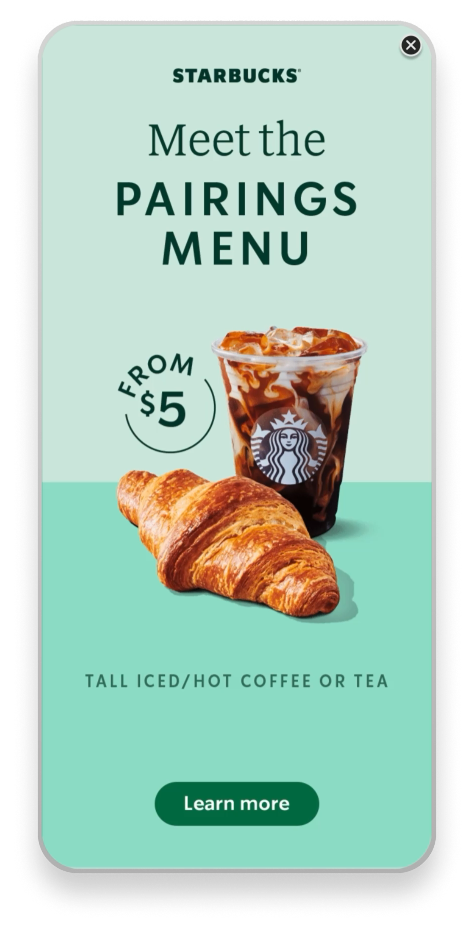 Starbucks Pairings