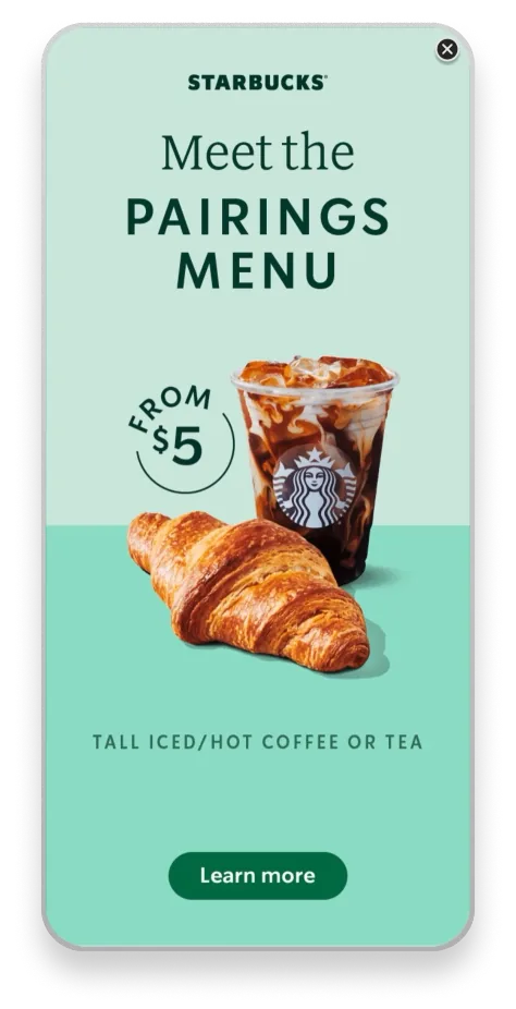 Starbucks Pairings